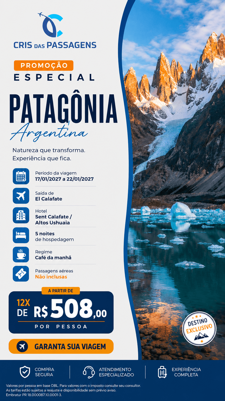 Sent Calafaste e Altos Ushuaia - Patagonia