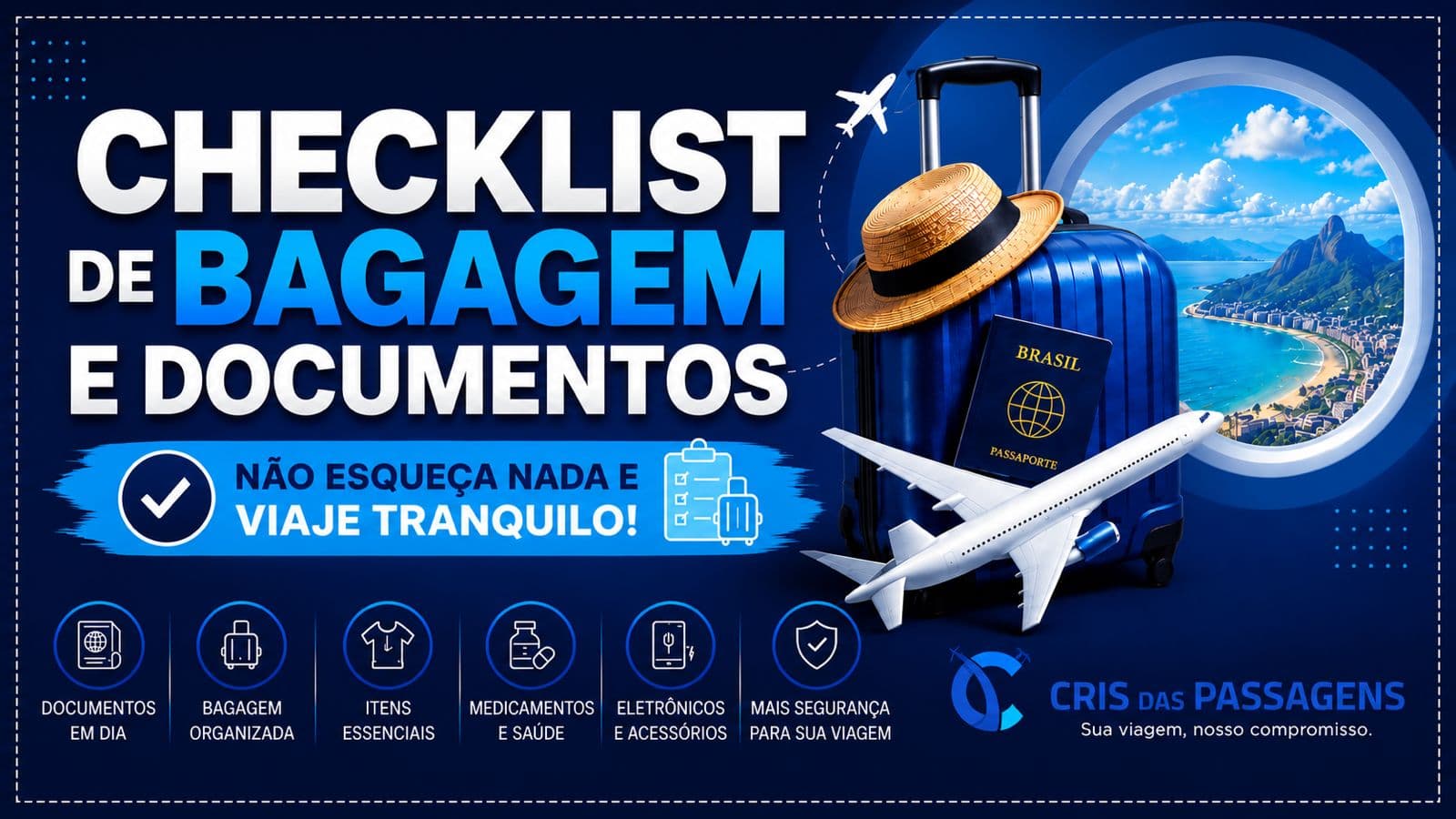 Documentos e Dicas para sua Viagem Nacional e Internacional