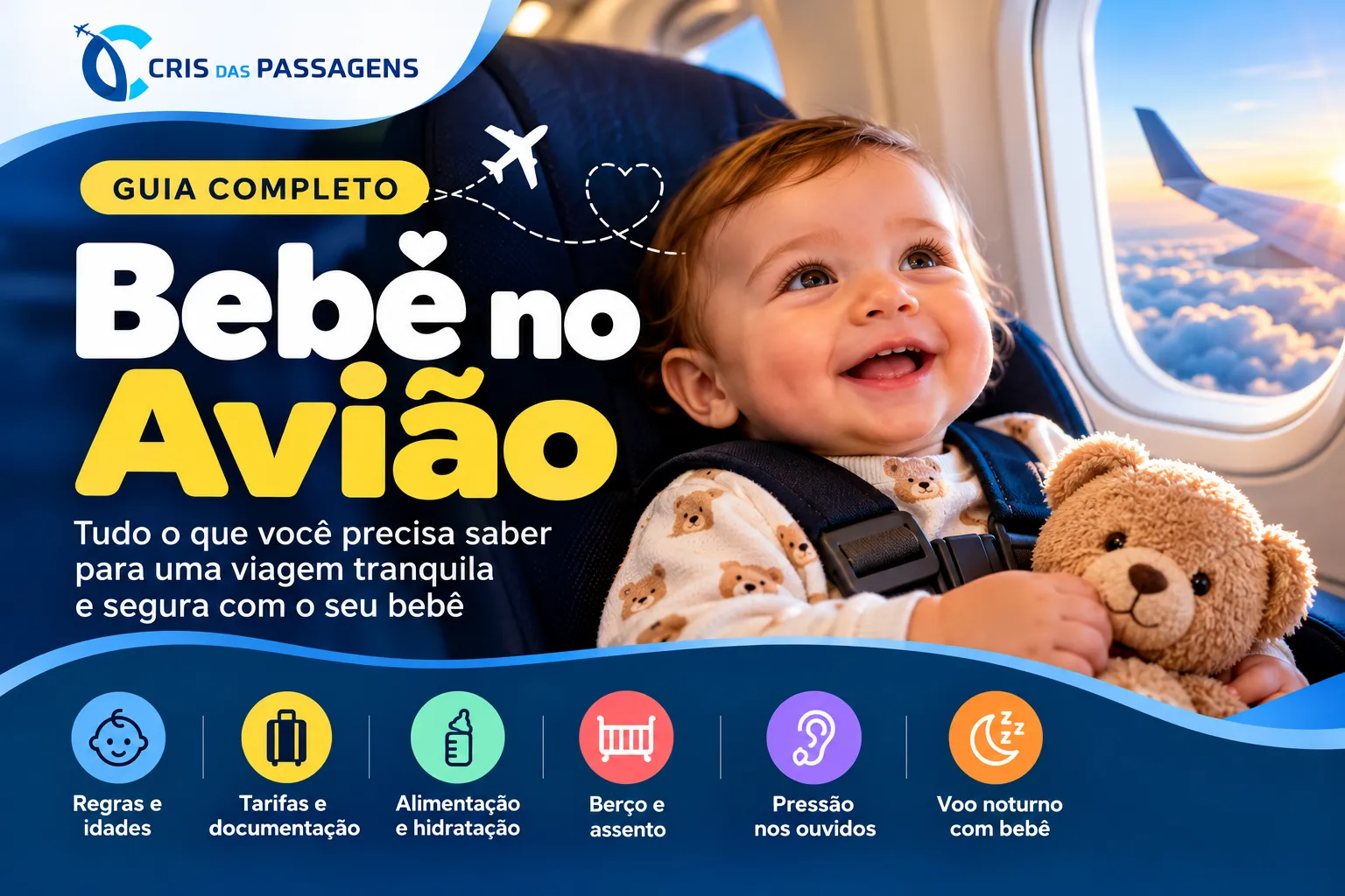 Viajando com bebê! Guia completo!